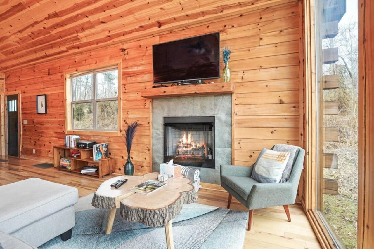 Fern Haven A Modern Take On Hocking Hills Cabins Stella ภายนอก รูปภาพ