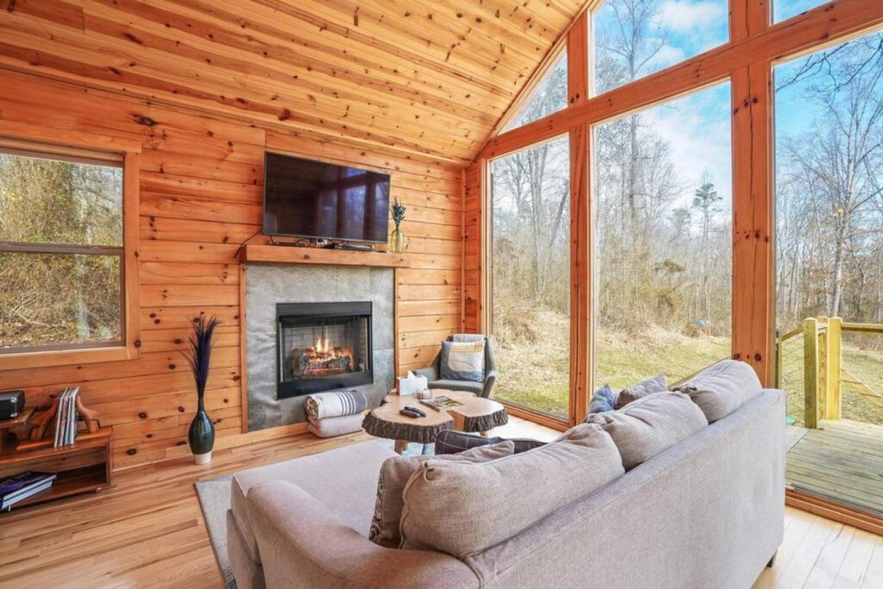 Fern Haven A Modern Take On Hocking Hills Cabins Stella ภายนอก รูปภาพ