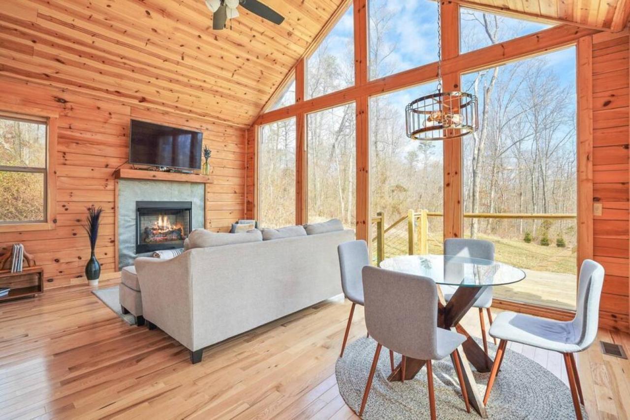 Fern Haven A Modern Take On Hocking Hills Cabins Stella ภายนอก รูปภาพ
