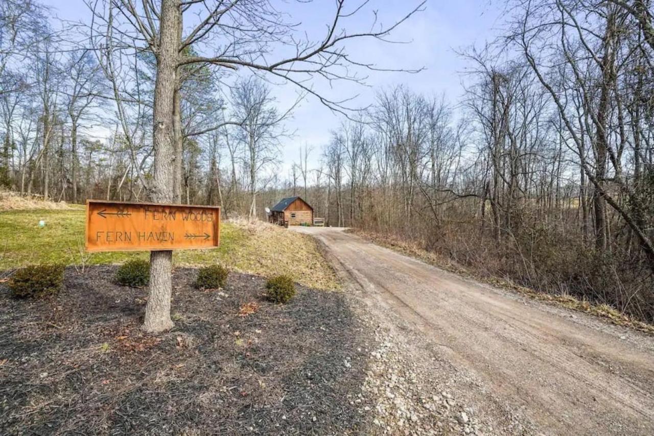 Fern Haven A Modern Take On Hocking Hills Cabins Stella ภายนอก รูปภาพ